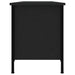 Comodă TV, negru, 102x35x45 cm, lemn prelucrat - WALTI WALTI