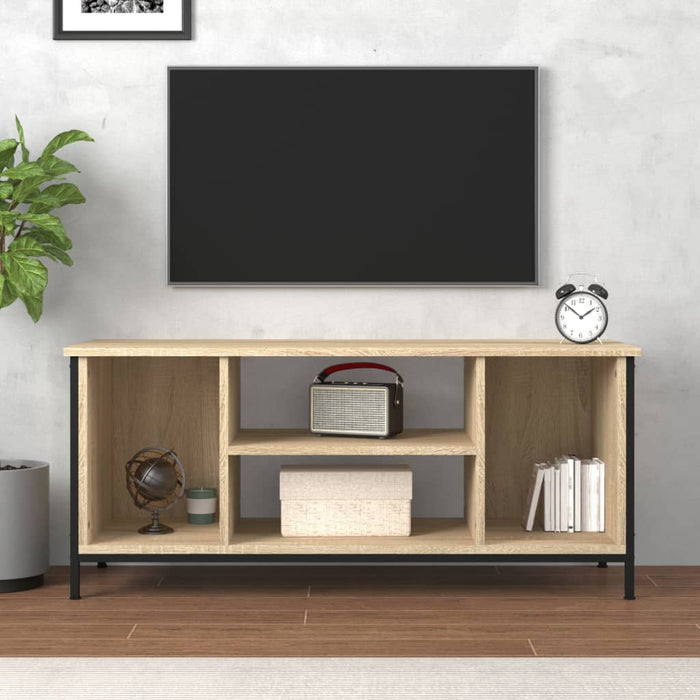 Comodă TV, stejar sonoma, 102x35x45 cm, lemn prelucrat - WALTI WALTI