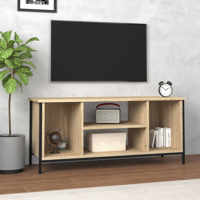 Comodă TV, stejar sonoma, 102x35x45 cm, lemn prelucrat - WALTI WALTI
