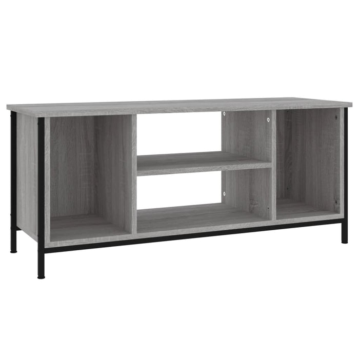 Comodă TV, gri sonoma, 102x35x45 cm, lemn prelucrat - WALTI WALTI