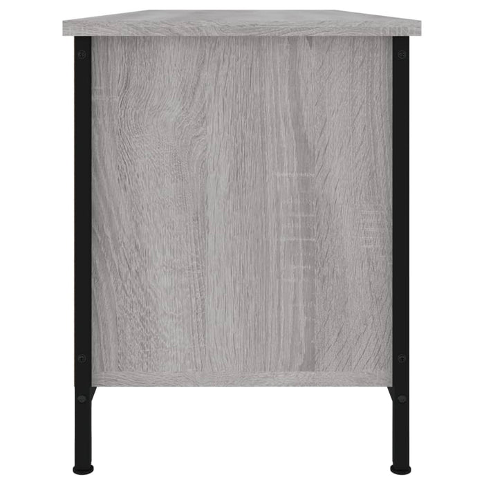 Comodă TV, gri sonoma, 102x35x45 cm, lemn prelucrat - WALTI WALTI