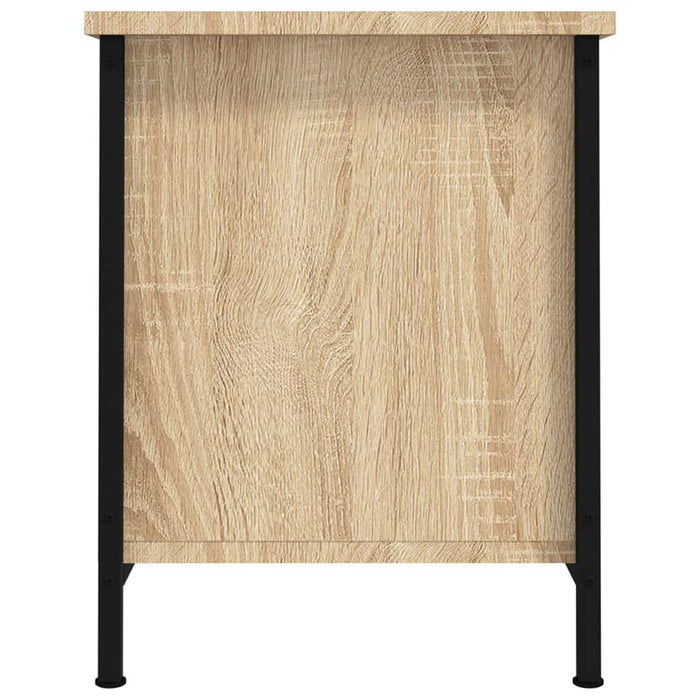 Comodă TV cu uși, stejar Sonoma, 60x35x45 cm, lemn stratificat WALTI