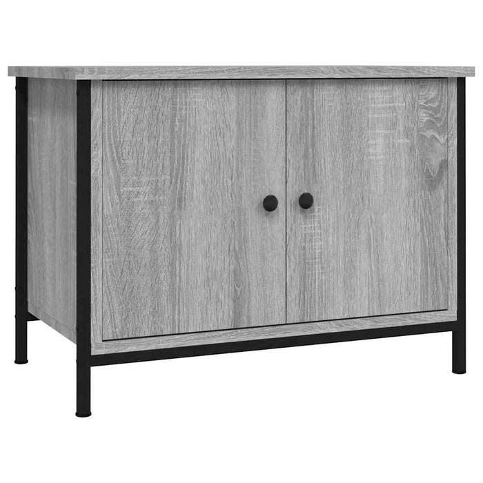 Comodă TV cu uși, stejar sonoma, 60x35x45 cm, lemn prelucrat - WALTI WALTI