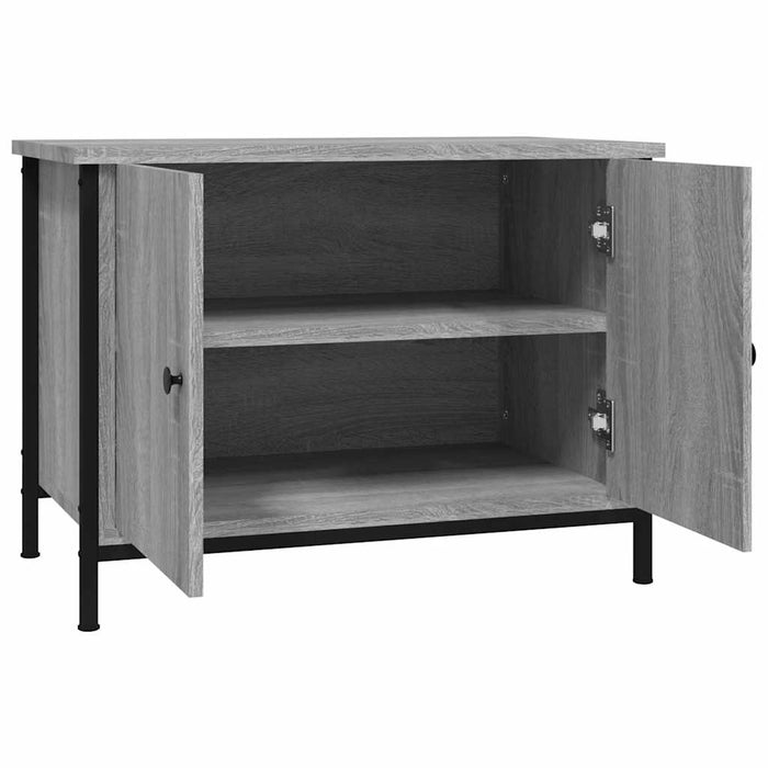 Comodă TV cu uși, stejar sonoma, 60x35x45 cm, lemn prelucrat - WALTI WALTI