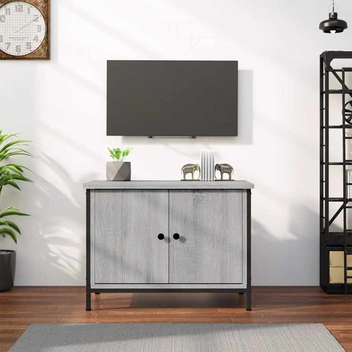 Comodă TV cu uși, stejar sonoma, 60x35x45 cm, lemn prelucrat - WALTI WALTI