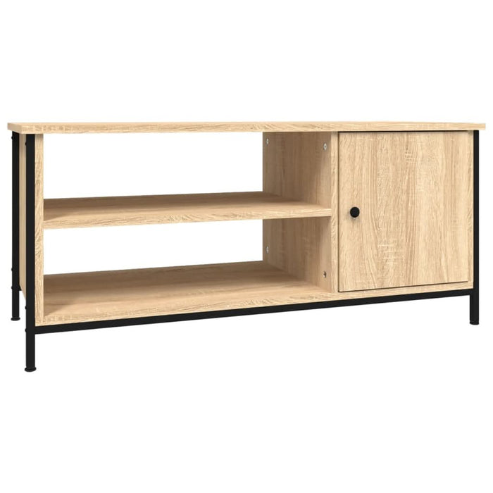 Comodă TV, stejar sonoma, 100x40x45 cm, lemn prelucrat - WALTI WALTI