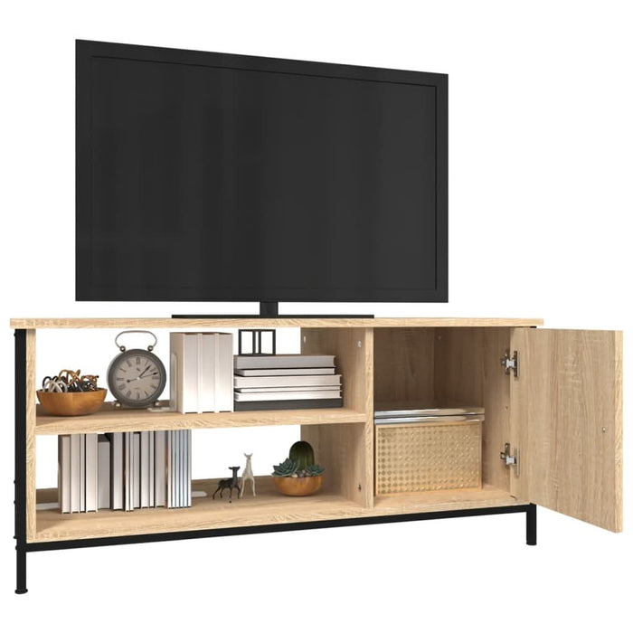 Comodă TV, stejar sonoma, 100x40x45 cm, lemn prelucrat - WALTI WALTI
