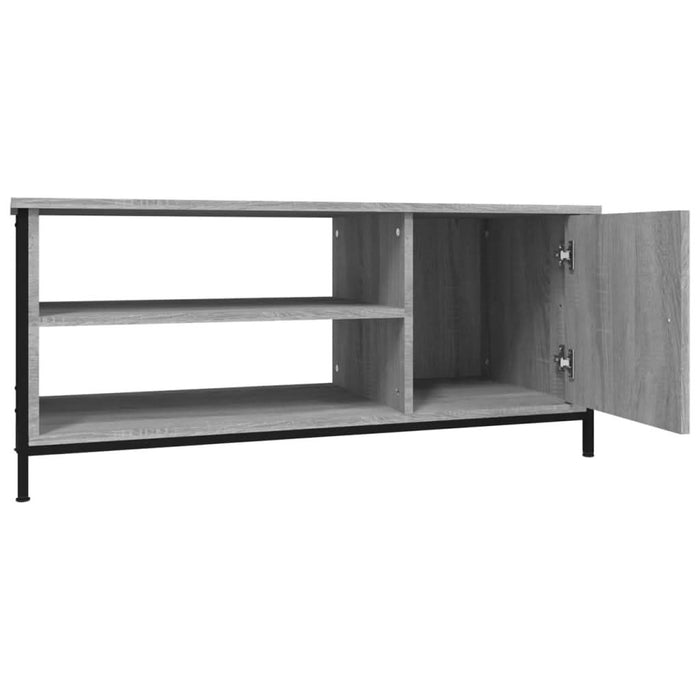 Comodă TV, gri sonoma, 100x40x45 cm, lemn prelucrat - WALTI WALTI