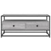 Dulap TV, gri sonoma, 100x35x45 cm, lemn prelucrat - WALTI WALTI