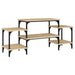 Dulap TV, stejar sonoma, 117x35x52 cm, lemn prelucrat - WALTI WALTI