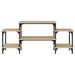 Dulap TV, stejar sonoma, 117x35x52 cm, lemn prelucrat - WALTI WALTI