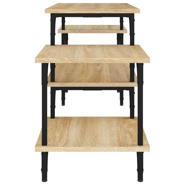 Dulap TV, stejar sonoma, 117x35x52 cm, lemn prelucrat - WALTI WALTI