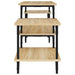Dulap TV, stejar sonoma, 117x35x52 cm, lemn prelucrat - WALTI WALTI