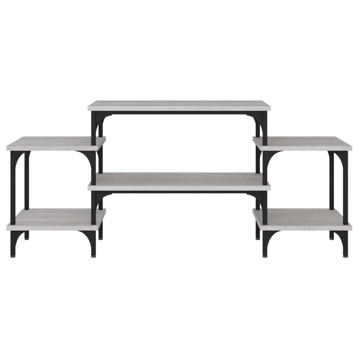 Comodă TV, gri sonoma, 117x35x52 cm, lemn prelucrat - WALTI WALTI