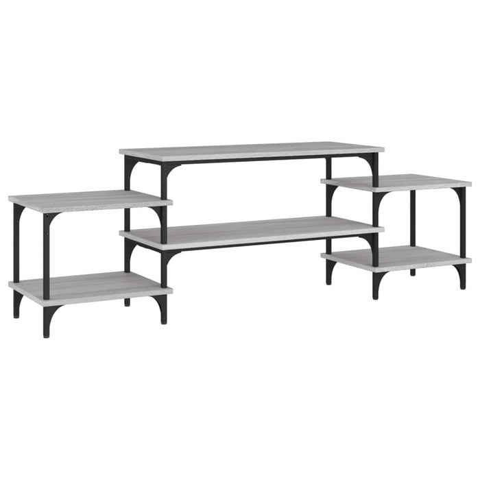 Dulap TV, gri sonoma, 157x35x52 cm, lemn prelucrat - WALTI WALTI
