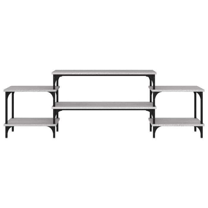 Dulap TV, gri sonoma, 157x35x52 cm, lemn prelucrat - WALTI WALTI