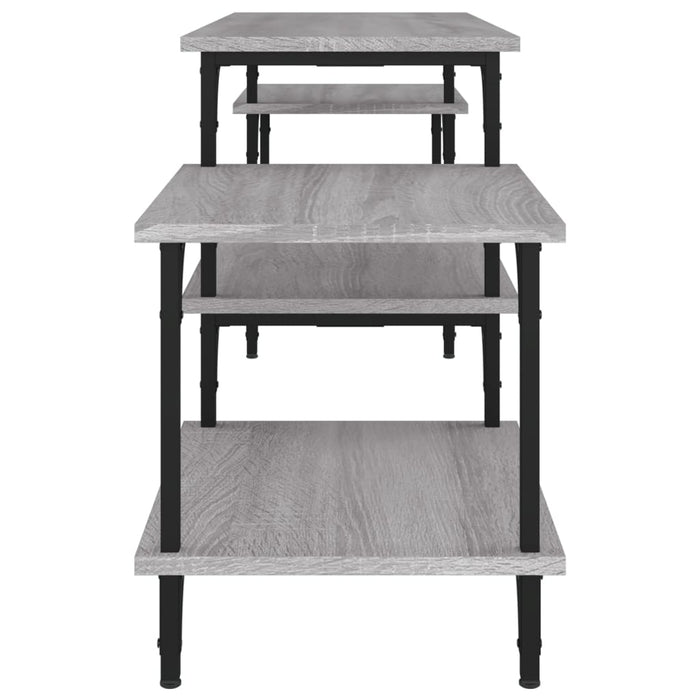 Dulap TV, gri sonoma, 157x35x52 cm, lemn prelucrat - WALTI WALTI