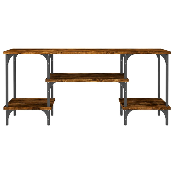 Comodă TV, stejar fumuriu, 102x35x45,5 cm, lemn prelucrat - WALTI WALTI