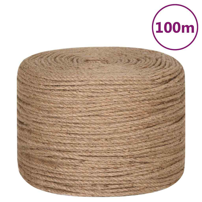 Funie de iută 100 m lungime, 4 mm grosime - WALTI WALTI