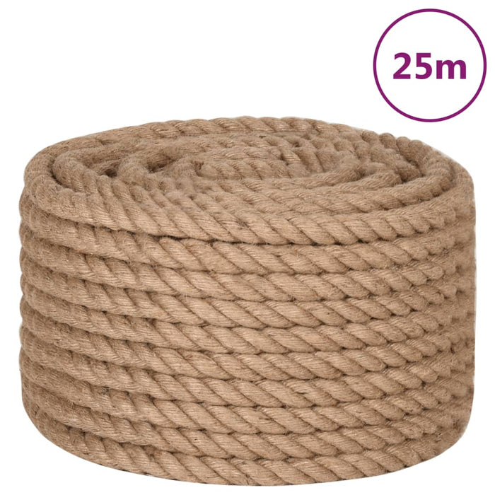 Funie de iută, 25 m lungime, 20 mm grosime - WALTI WALTI