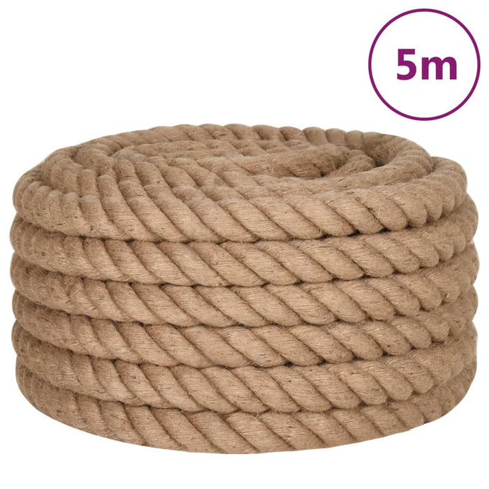 Funie de iută 5 m lungime, 36 mm grosime - WALTI WALTI