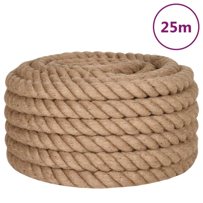 Funie de iută, 25 m lungime, 36 mm grosime - WALTI WALTI