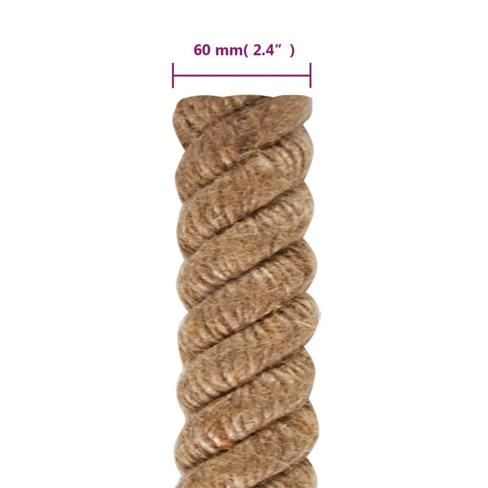 Funie de iută, 10 m lungime, 60 mm grosime - WALTI WALTI