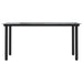 Set mobilier de grădină, 5 piese, negru, ratan PVC - WALTI WALTI