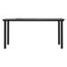 Set mobilier de grădină, 7 piese, negru, ratan PVC - WALTI WALTI