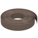 Bordură de grădină, maro, 10 m 10 cm, polietilenă - WALTI WALTI