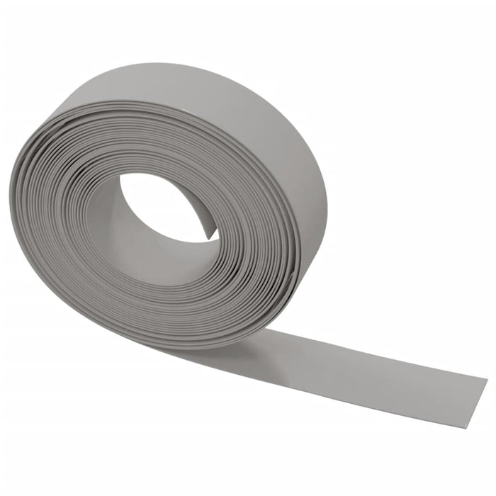 Bordură de grădină, gri, 10 m 15 cm, polietilenă - WALTI WALTI