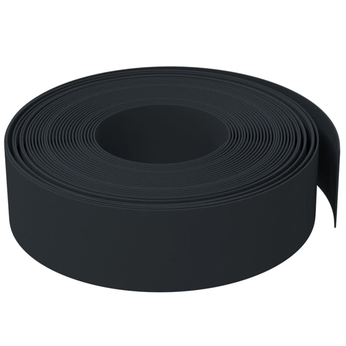 Bordură de grădină, negru, 10 m 15 cm, polietilenă - WALTI WALTI