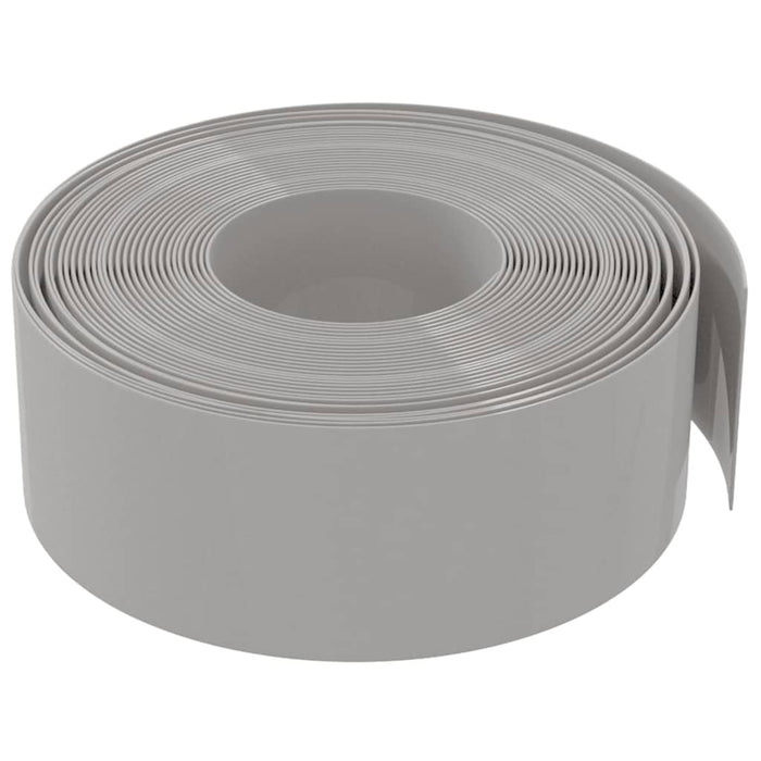 Bordură de grădină, gri, 10 m 20 cm, polietilenă - WALTI WALTI