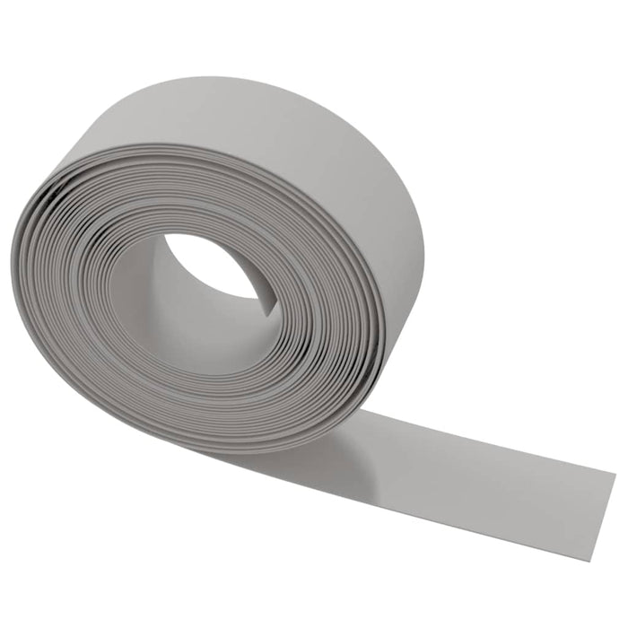 Bordură de grădină, gri, 10 m 20 cm, polietilenă - WALTI WALTI