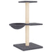 Ansamblu pisici cu stâlpi din funie sisal, gri închis, 72 cm - WALTI WALTI