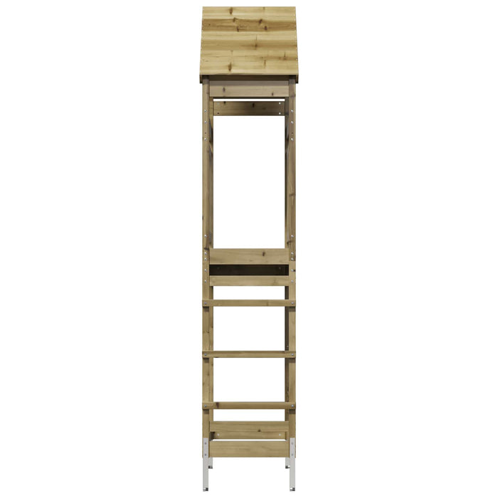Turn de joacă în aer liber natural Pin solid impregnate WALTI