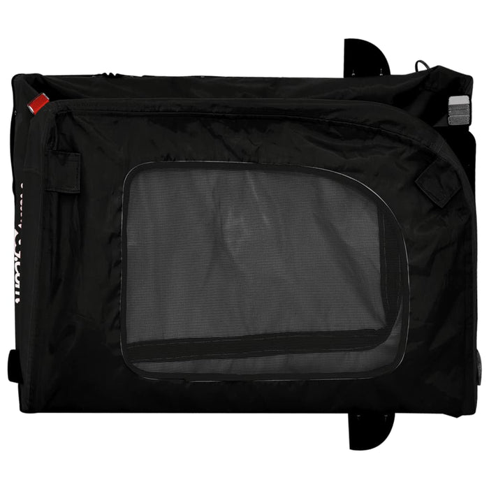Remorcă bicicletă animale companie, negru, textil oxford/fier - WALTI WALTI