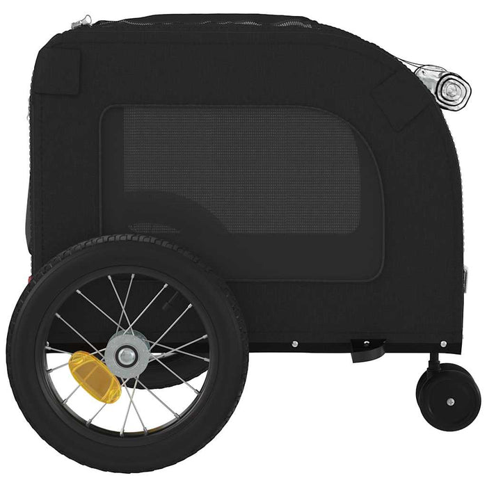 Remorcă de bicicletă pentru animale de companie Negru - WALTI WALTI