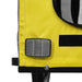 Remorcă bicicletă animale companie, galben/gri, oxford/fier - WALTI WALTI