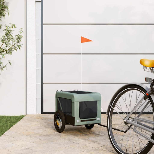 Remorcă bicicletă animale companie gri/negru textil oxford/fier - WALTI WALTI