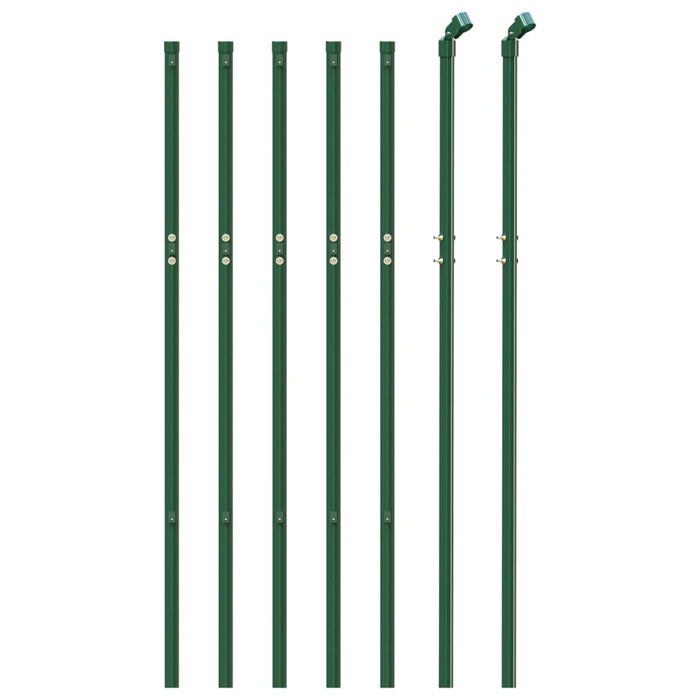 Gard de plasă de sârmă, verde, 1x10 m - WALTI WALTI