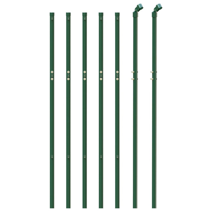 Gard de plasă de sârmă, verde, 1,1x10 m - WALTI WALTI