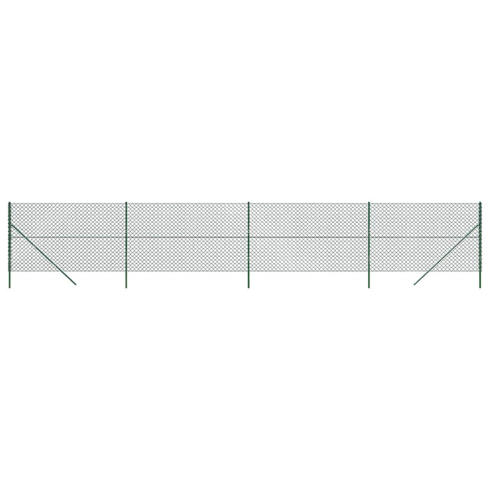 Gard de plasă de sârmă, verde, 1,6x10 m - WALTI WALTI