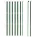 Gard de plasă de sârmă, verde, 1,6x25 m - WALTI WALTI