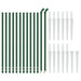 Gard plasă de sârmă cu țăruși de fixare, verde, 1,1x25 m - WALTI WALTI