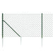 Gard plasă de sârmă cu țăruși de fixare, verde, 1,1x25 m - WALTI WALTI
