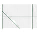 Gard plasă de sârmă cu bordură, verde, 1,4x10 m - WALTI WALTI