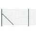 Gard plasă de sârmă cu bordură, verde, 1,1x25 m - WALTI WALTI