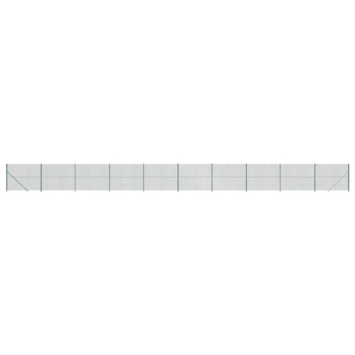 Gard plasă de sârmă cu bordură, verde, 1,4x25 m - WALTI WALTI