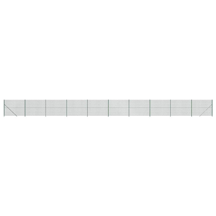 Gard plasă de sârmă cu bordură, verde, 1,6x25 m - WALTI WALTI